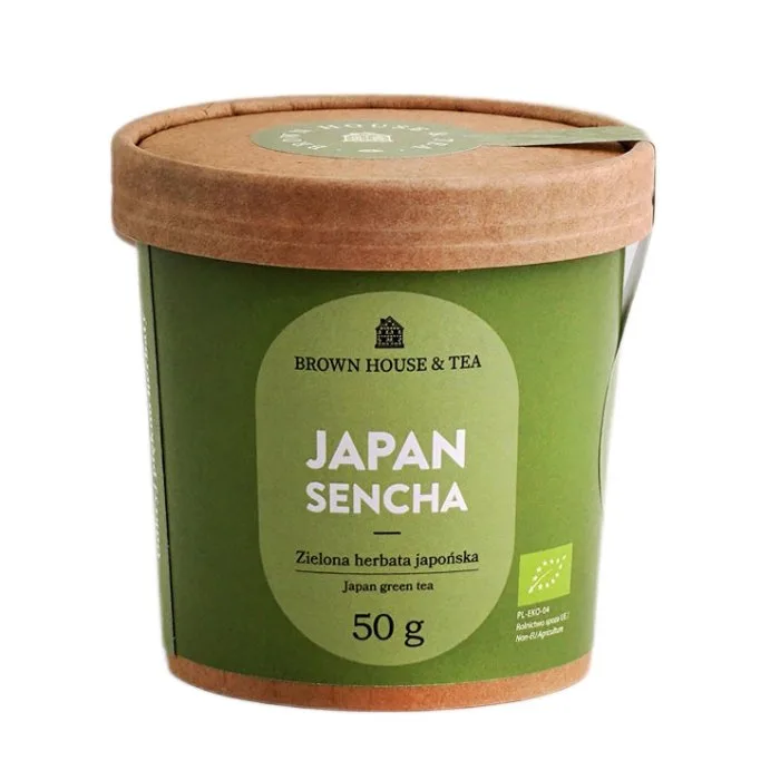 Зелёный чай Brown House & Tea Japan Sencha листовой 50 г