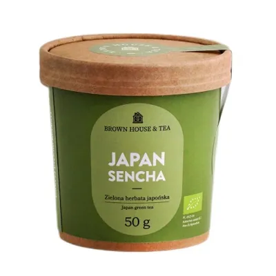 Зелёный чай Brown House & Tea Japan Sencha листовой 50 г