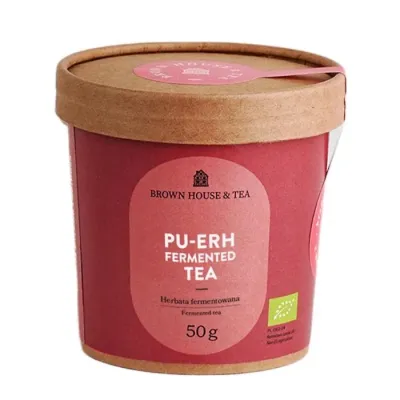 Чай Пуэр премиум Brown House & Tea листовой 50 г