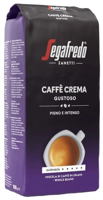 Кофе в зернах Segafredo Caffe Crema Gustoso, 1 кг