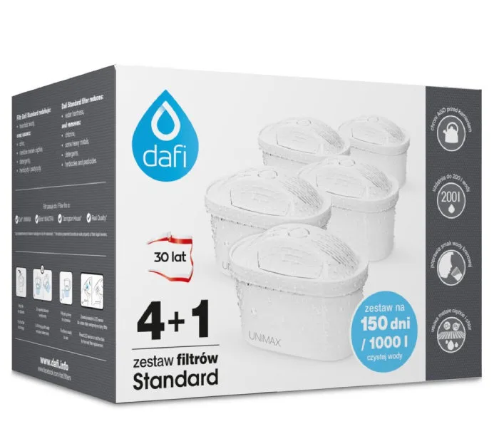 Фильтр-картриджи Dafi Unimax Standard для кувшина 5 шт