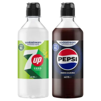 Набор сиропов SodaStream 7up Free и Pepsi Max