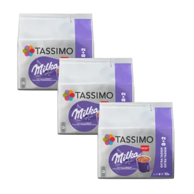 Капсулы горячего шоколада Tassimo Milka, 30 капсул (3х10 шт)