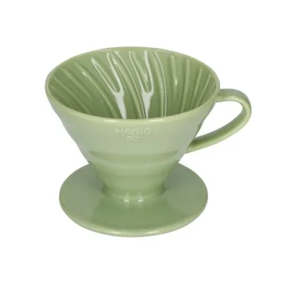 Керамическая воронка Hario V60-02 зеленая
