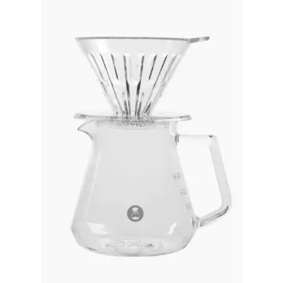 Набор для заваривания кофе Timemore Crystal Eye Brewer Set 02 Transparent