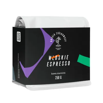 Кофе в зернах Bracia Ziolkowscy Wloskie Espresso 250 г