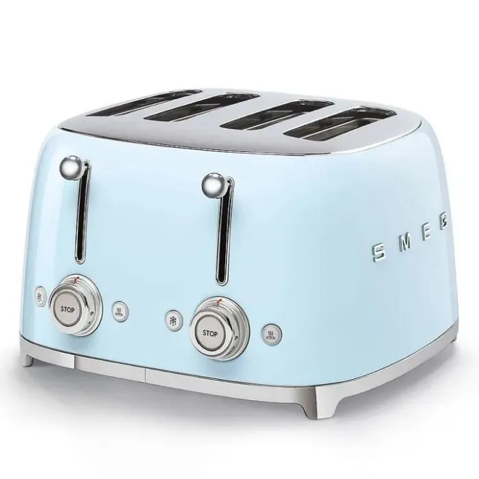 Тостер SMEG TSF03PBEU голубой