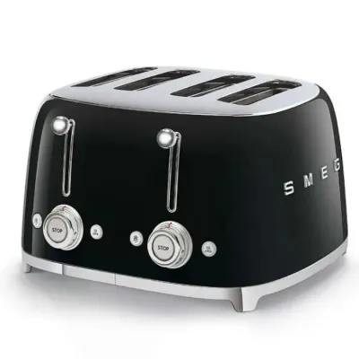Тостер SMEG TSF03BLEU черный