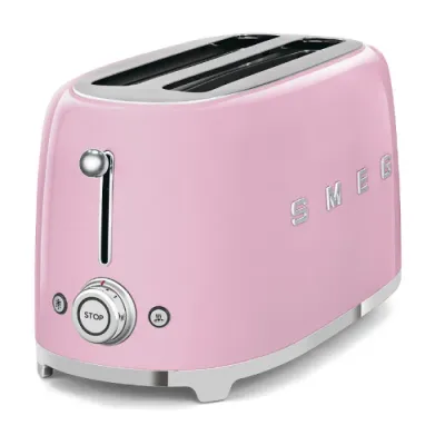 Тостер SMEG TSF02PKEU розовый