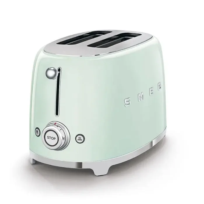 Тостер SMEG TSF01PGEU зеленый пастельный