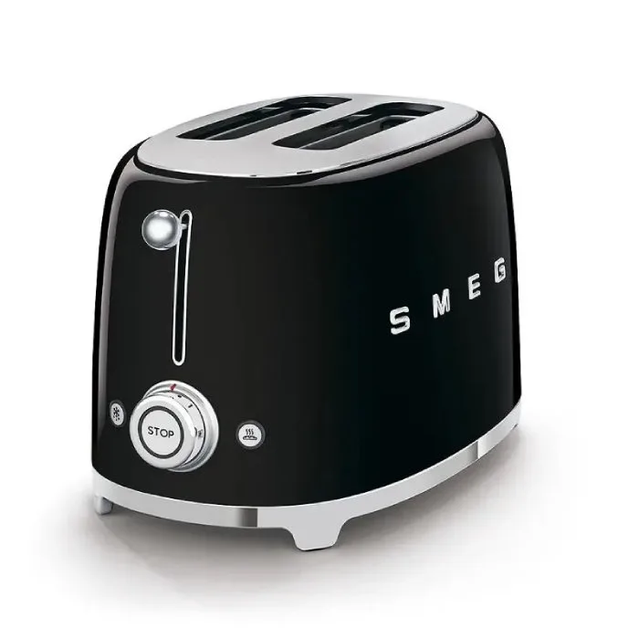 Тостер SMEG TSF01BLEU черный