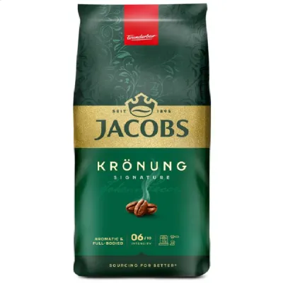 Кофе в зернах Jacobs Kronung, 1 кг