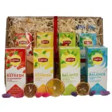 Подарочный набор чая Lipton в пакетиках, четыре вкуса — фото 1