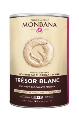 Белый горячий шоколад Monbana Tresor Blanc 200 г