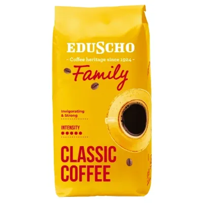 Кофе в зёрнах Eduscho Family, 100% робуста, 1 кг