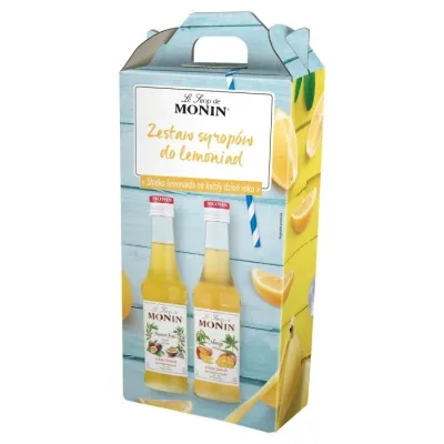 Набор сиропов MONIN для лимонада манго и маракуйя 2х250 мл