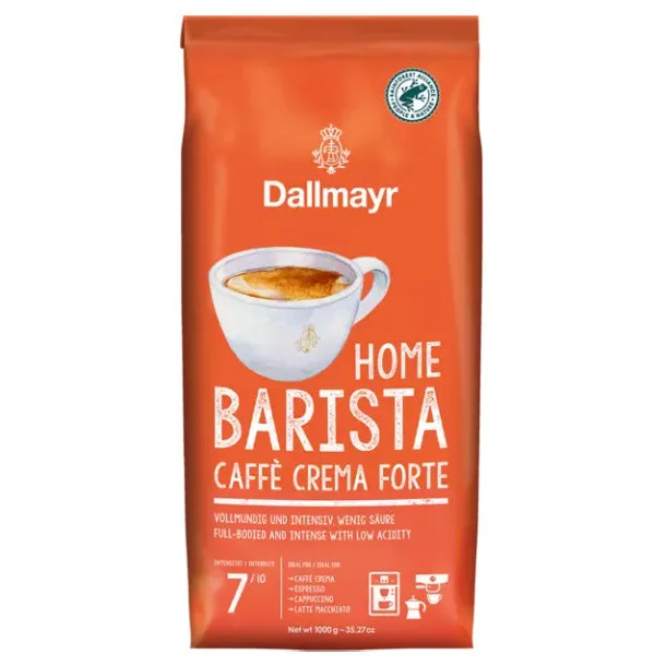 Кофе в зёрнах Dallmayr Home Barista Caffe Crema Forte, 1 кг
