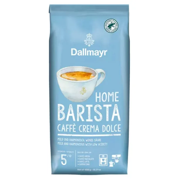 Кофе в зернах Dallmayr Home Barista Caffe Crema Dolce 1 кг