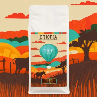 Кофе в зернах Trip Coffee Эфиопия, 1 кг