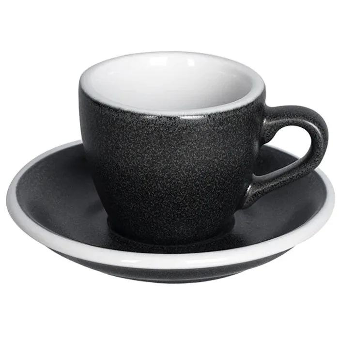 Чашка Loveramics Egg Anthracite для эспрессо 80 мл