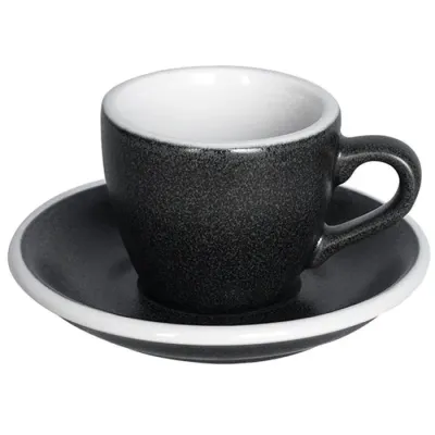 Чашка Loveramics Egg Anthracite для эспрессо 80 мл