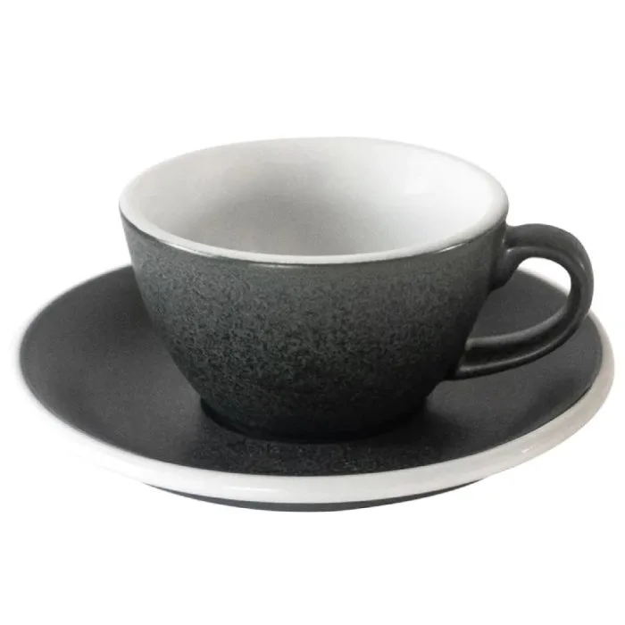 Чашка Loveramics Egg Anthracite для флэт уайт 150 мл