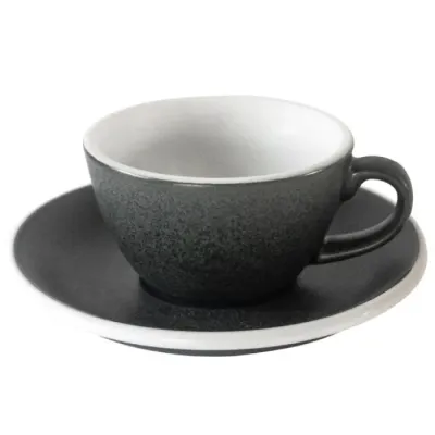 Чашка Loveramics Egg Anthracite для флэт уайт 150 мл
