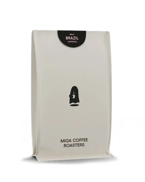 Кофе в зёрнах Miga Brazil Espresso 250г
