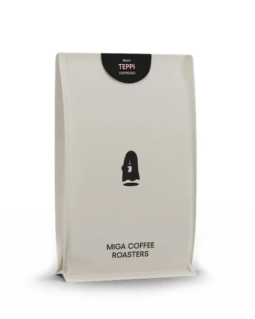 Кофе в зёрнах Miga Teppi Espresso, купаж specialty, 250 г