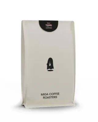 Кофе в зёрнах Miga Teppi Espresso, купаж specialty, 250 г