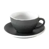 Чашка для капучино Loveramics Egg Anthracite 200 мл, темно-серая — фото 1