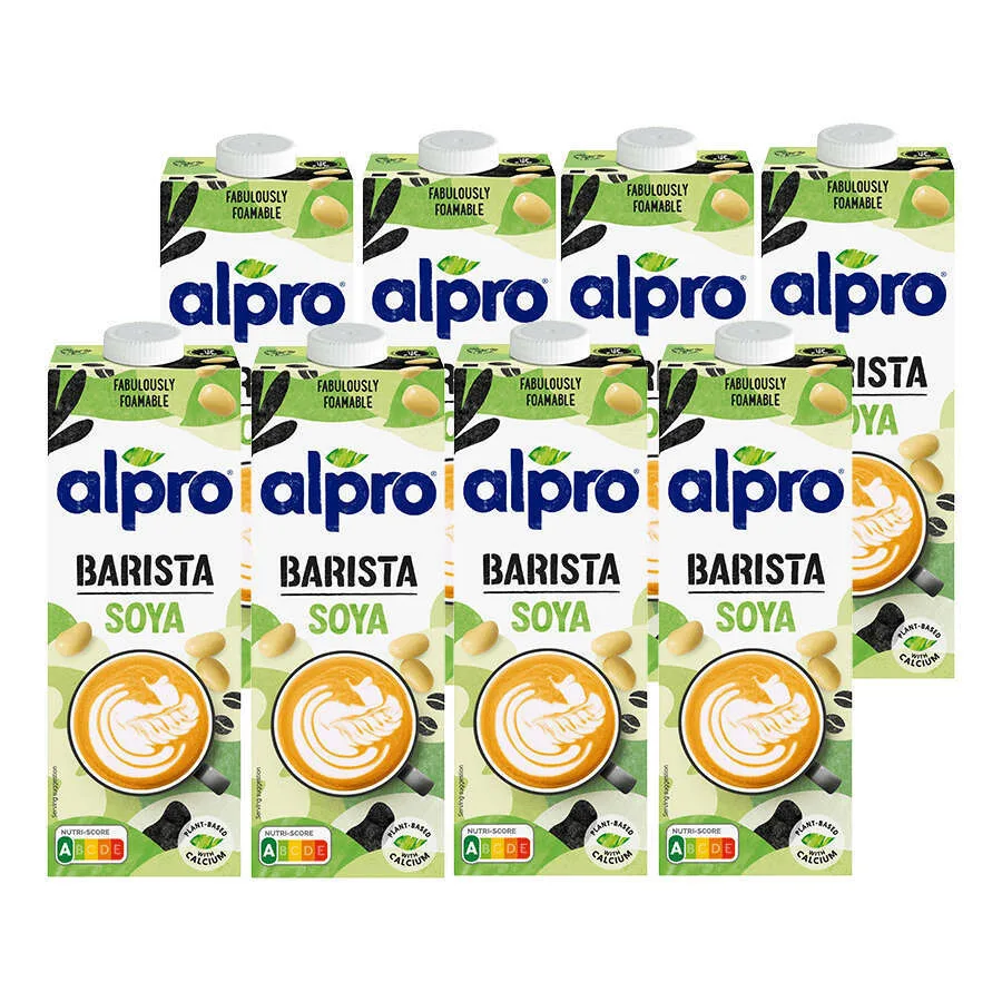 Напиток соевый Alpro Barista для кофе, комплект 8x1 л