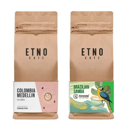 Набор кофе в зернах Etno Cafe 2х1кг