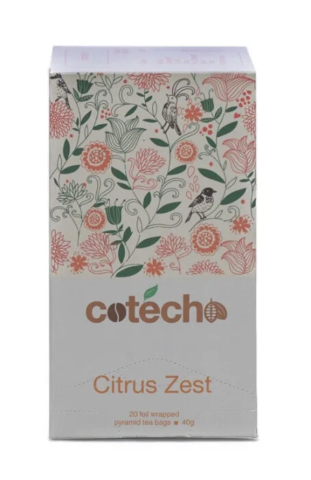 Чёрный чай Cotecho Citrus Zest в пирамидках 20х2г