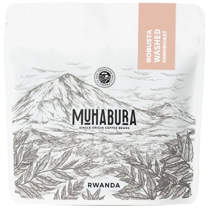 Кофе в зёрнах Rwanda Muhabura Royal Robusta Omniroast, 1 кг