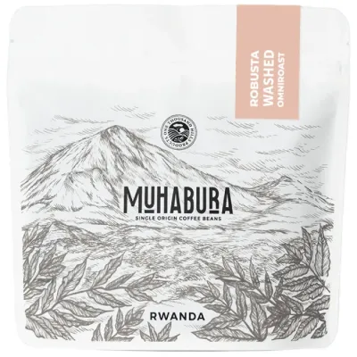 Кофе в зёрнах Rwanda Muhabura Royal Robusta Omniroast, 1 кг
