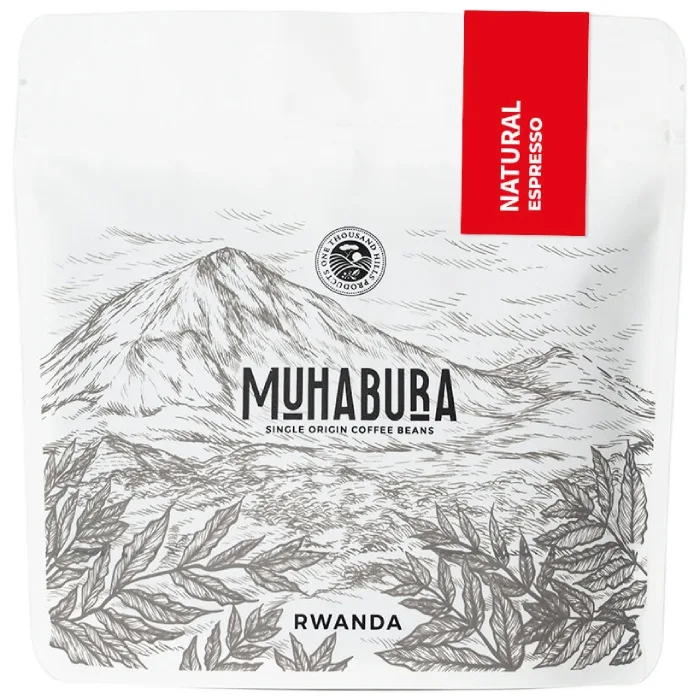 Кофе в зёрнах Rwanda Muhabura Natural Espresso 1кг