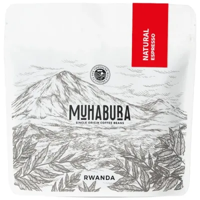 Кофе в зёрнах Rwanda Muhabura Natural Espresso 1кг