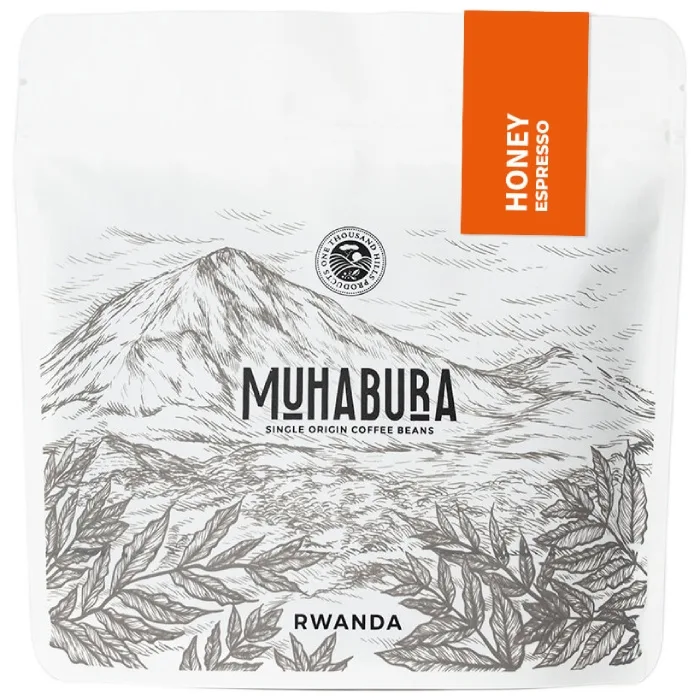 Кофе в зёрнах Rwanda Muhabura Honey Espresso 1 кг