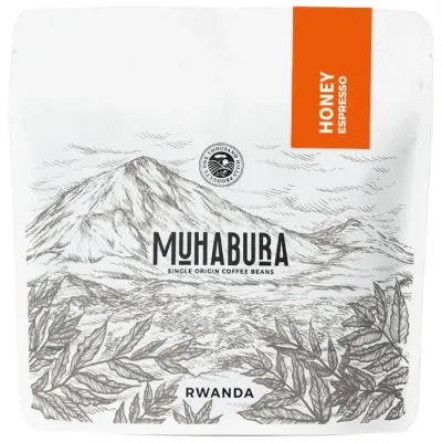 Кофе в зёрнах Rwanda Muhabura Honey Espresso 1 кг