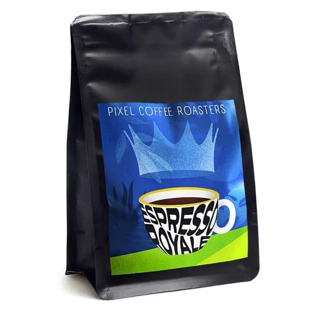 Кофе в зёрнах PIXEL Espresso Royale, тёмная обжарка, 250 г