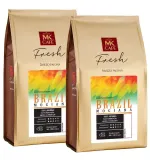 Кофе в зёрнах MK Cafe Fresh Brazil Mogiana, набор 2х1 кг — фото 1