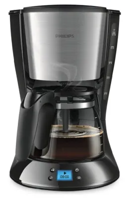 Переливная кофеварка Philips HD7459/20 Daily Collection, серебристая