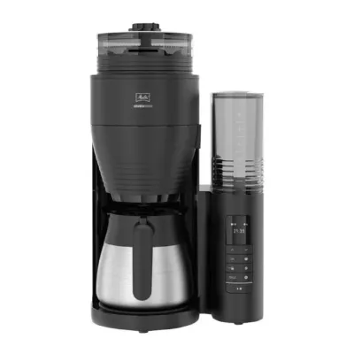 Кофеварка капельная Melitta AromaFresh II PRO Therm с кофемолкой черная матовая