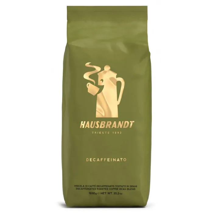 Кофе в зёрнах Hausbrandt Decaffeinato без кофеина 1 кг