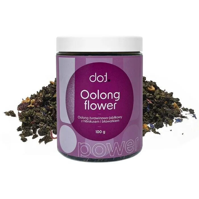 Улун dot. Oolong Flower с клюквой и гибискусом, 100 г
