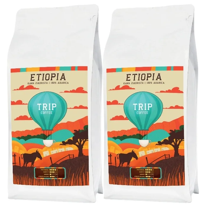 Кофе в зёрнах Trip Coffee Эфиопия, набор 2х1 кг