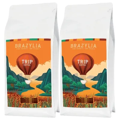 Набор кофе в зернах Trip Coffee Brazylia, 2х1 кг
