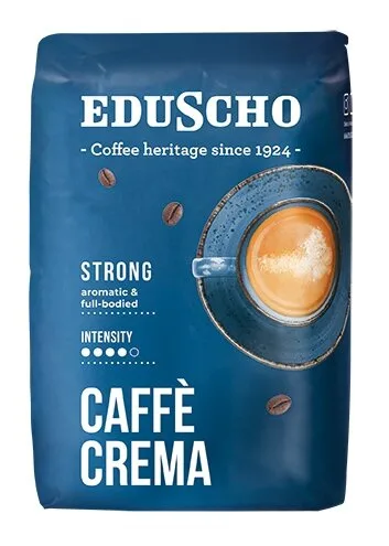 Кофе в зёрнах Eduscho Caffe Crema Strong 500г