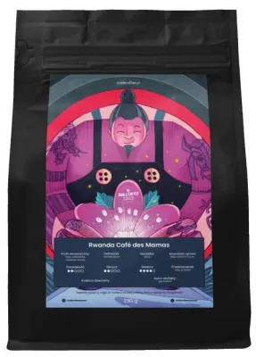Кофе в зёрнах Noble Coffee Руанда Кафе де Мамас под фильтр 250 г